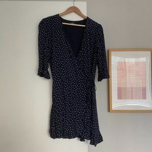 Loft Wrap Skort Dress